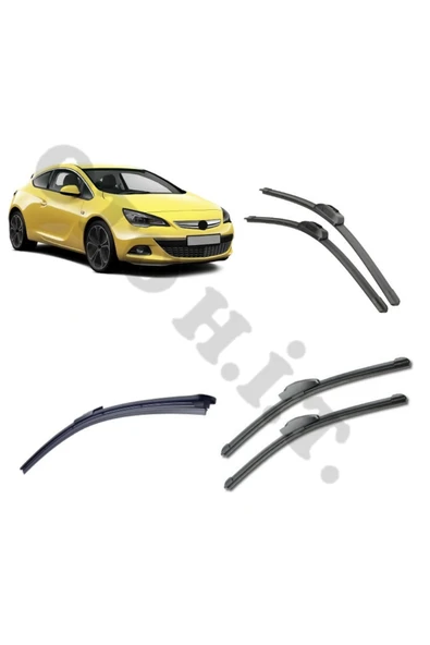 OTO H.İ.T. OPEL ASTRA GTC SİLECEK TAKIMI 2012-2014 ÖN CAM SİLECEĞİ ürün görseli 1