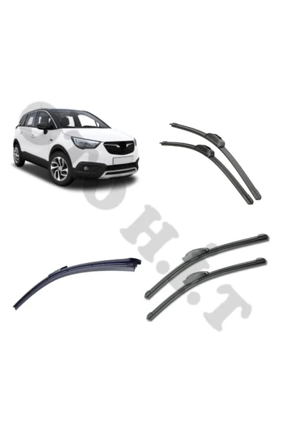 OTO H.İ.T. OPEL CROSSLAND SİLECEK TAKIMI 2017-2020 ÖN CAM SİLECEĞİ ürün görseli 1