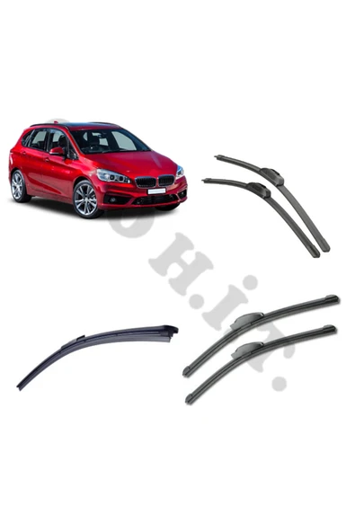 OTO H.İ.T. BMW 2 SERİSİ SİLECEK TAKIMI TOURIER F45-F46 ÖN CAM SİLECEĞİ ürün görseli 1