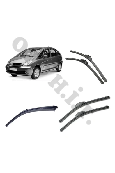 OTO H.İ.T. CİTROEN XSARA PİCASSO SİLECEK TAKIMI 2005-2010 ÖN CAM SİLECEĞİ ürün görseli 1