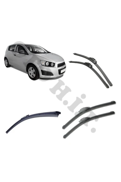 OTO H.İ.T. CHEVROLET AVEO SİLECEK TAKIMI HB 2011-2013 ÖN CAM SİLECEĞİ ürün görseli 1