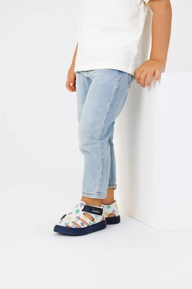 Benetton BN-1400 Rahat Ortopedik Taban Erkek Çocuk Sandalet Ayakkabı ürün görseli 1