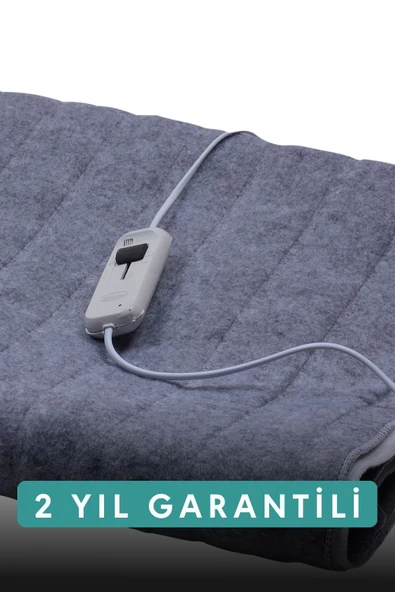 Rawels Çift Kişilik Antrasit Elektrikli Battaniye 155 X 115 Cm ürün görseli 1