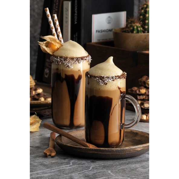 Paşabahçe 55743 Iconic 2 Li Latte Bardağı 270cc ürün görseli 1