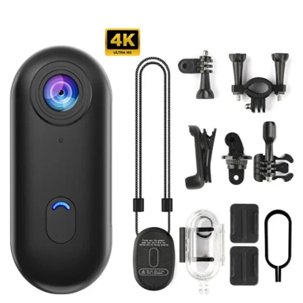 Mini Wifi Su Geçirmez Giyilebilir 1080P H.264 Aksiyon Kamerası ürün görseli 1