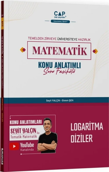 Çap Yayınları Matematik Logaritma Diziler Konu Anlatımlı Soru Fasikülü ürün görseli 1