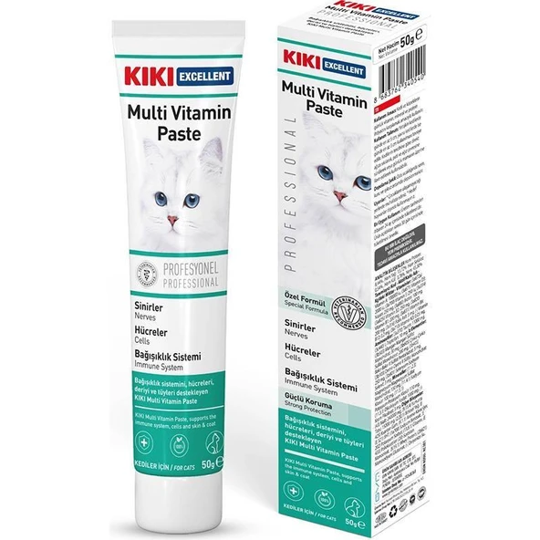 Kiki Excellent Mutli Vitamin Paste Kedi Macun 100 Gr ürün görseli 1