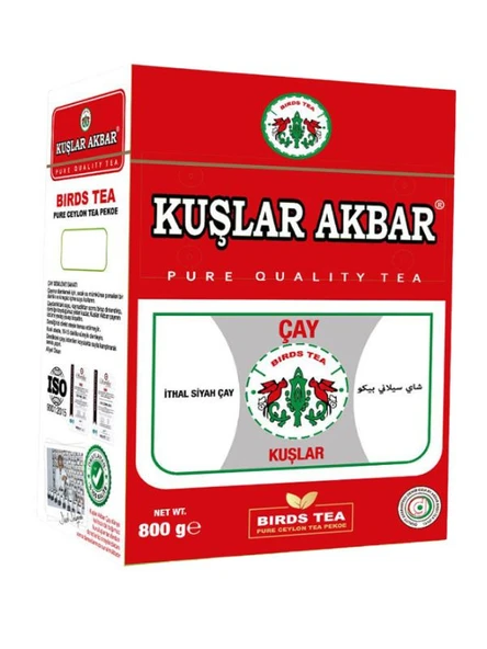 AKBAR KUŞLAR SEYLAN DÖKME ÇAYI 800 GR ürün görseli 1