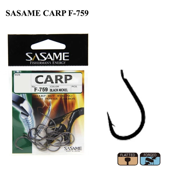 Sasame Carp F-759 Black Nickel İğne İğne No : 2 ürün görseli 1