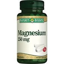 Nature's Bounty Magnesium 250 mg 60 Tablet ürün görseli 1