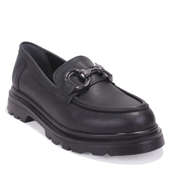 Dagoster DZA07-90830 Siyah Günlük Loafer  Kadın Ayakkabı ürün görseli 1
