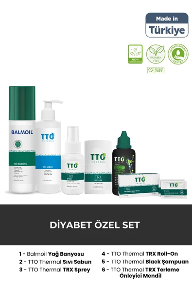 TTO Diyabetik Kişisel Bakım Seti 2 ürün görseli 1