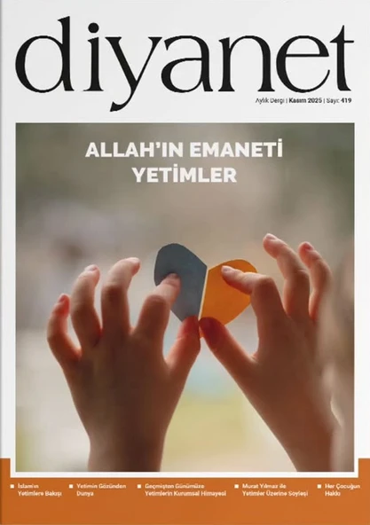 Diyanet Aylık Dergi 419.Sayı Kasım 2025 ürün görseli 1