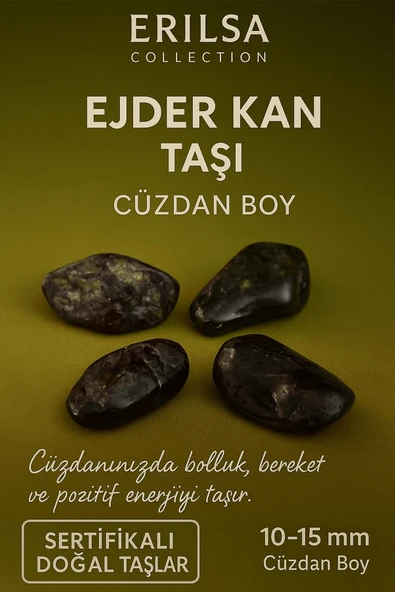 Sertifikalı Ruby Yakutlu Zoisit Taşı Kütle 10-15 mm – Bereket Tutku ve Denge Taşı ürün görseli 1