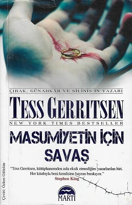 Masumiyetin İçin Savaş Tess Gerritsen Martı Yayınları ürün görseli 1
