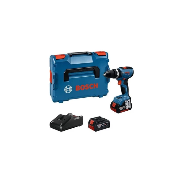 Bosch Profesyonel GSB 18V-65 5 Ah Çift Akülü Darbeli Matkap Vidalama 06019N3103 ürün görseli 1