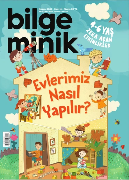 Bilge Minik Dergi Kasım 2025 (3-6 yaş) ürün görseli 1