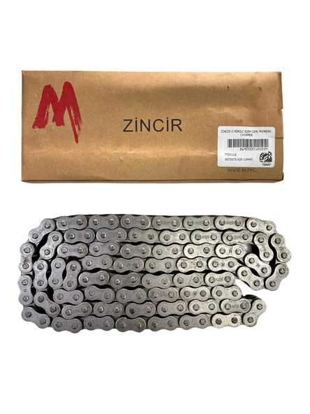 ZİNCİR O-RİNGLİ 520H 124L MONERO CHOPPER ürün görseli 1