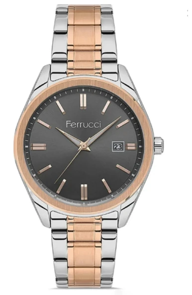Ferrucci Marka Bicolor-takvimli-erkek Kol Saati Fc 03293tm.02-F89 ürün görseli 1