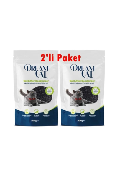 Kedi Kumu Koku Giderici Aktif Karbonlu 2x200 Gr ürün görseli 1