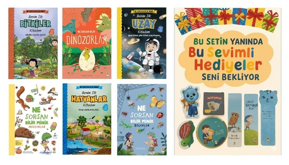 Ne Sorsan Bilir Minik Seti 6 Kitap (Hediyeli) ürün görseli 1