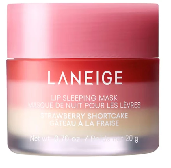 Laneige Lip Sleeping Mask - Dudaklar için Gece Bakım Maskesi 20 - Çilekli Shortcake ürün görseli 1