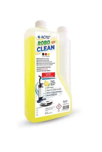 Acto® Robo Clean – Robot & Islak Dikey Süpürgeler İçin Konsantre Yüzey Temizleyici ürün görseli 1