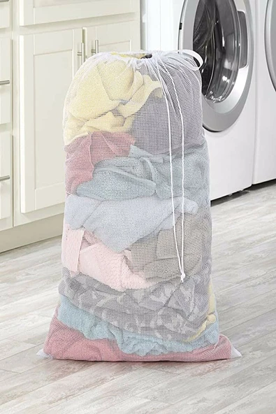 Maxi 50x70 cm Beyaz Perde Nevresim Yıkama Filesi 10'lu Set ürün görseli 1