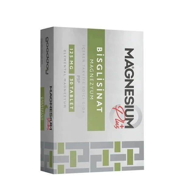 Goodday Magnesium Plus Bisglisinat 30 Tablet ürün görseli 1
