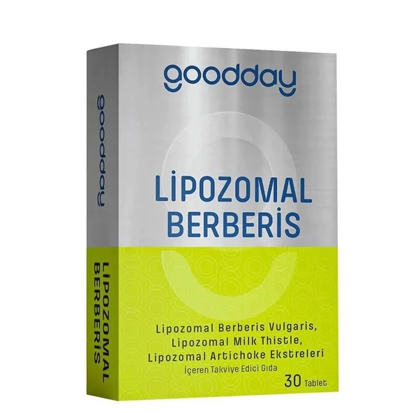 Goodday Lipozomal Berberis 30 Tablet ürün görseli 1