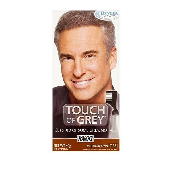 Just For Men Touch Of Gray Beyazlık Giderici - Orta Kahve ürün görseli 1