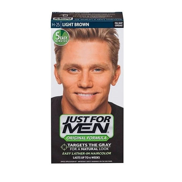 Just For Men Saç Boyası Açık Kahverengi ürün görseli 1