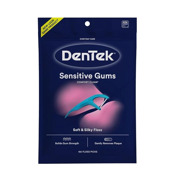 Dentek Comfort Clean Floss Sensitive Gum Diş İpi 150li ürün görseli 1