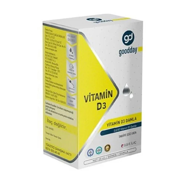 Goodday Vitamin D3K2 Sprey 20Ml ürün görseli 1