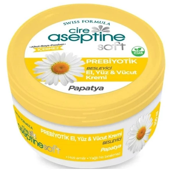 Cire Aseptine Prebiyotik Krem Papatya 300ml ürün görseli 1