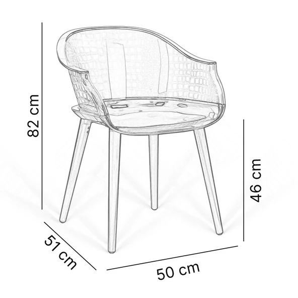 2’li Milano Kafe ve Balkon Sandalyesi - Resim 5