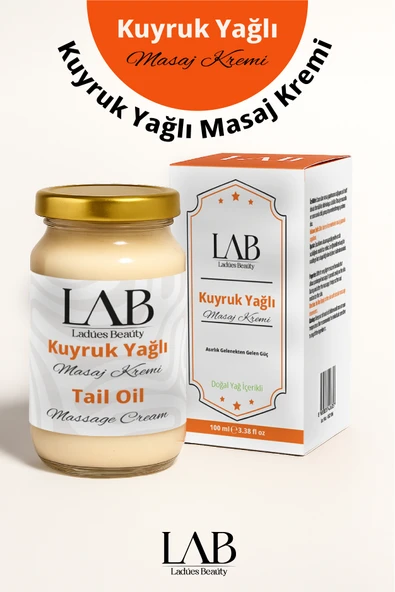 Lab Doğal Kuyruk Yağı İçeren Kas Eklem Ağrı Masaj Kremi ürün görseli 1
