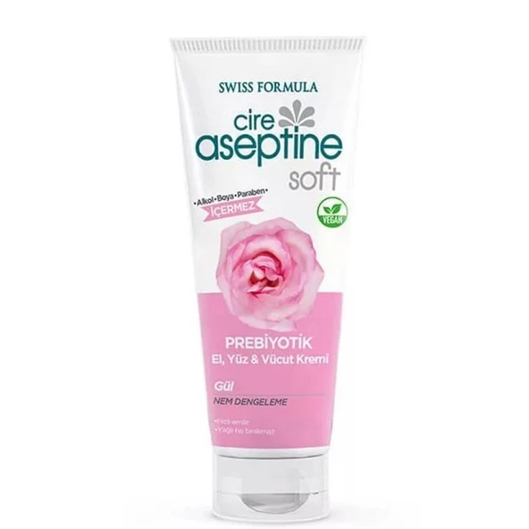 Cire Aseptine Soft Prebiyotik Gül 75 Ml Tüp ürün görseli 1
