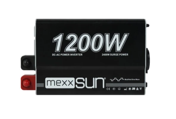 Mexxsun - İnges 24 volt 1200 watt Modifiye Sinüs İnverter - İnvertör - 24/220 volt çevirici ürün görseli 1
