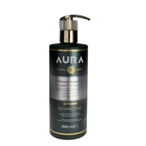 Storm Aura Anti Dandruff Şampuan 500ml ürün görseli 1