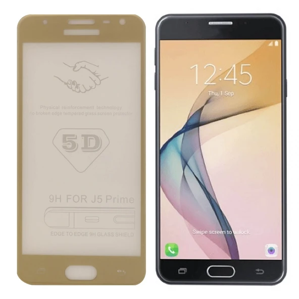Helt Samsung Galaxy G570 J5 Prime Uyumlu 5D Glas Full Cam Koruyucu NT-19415 ürün görseli 1