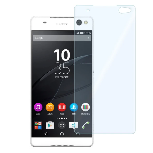 Nettech Sony Xperia C5 Uyumlu Ön Koruma Cam Ekran Koruyucu NT-6341 ürün görseli 1