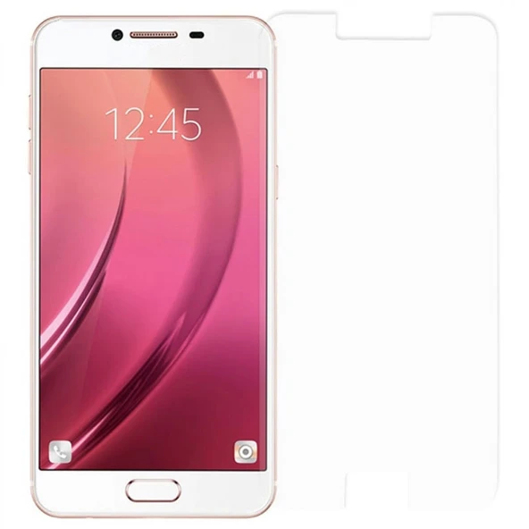 Nettech Samsung Galaxy C5000 C5 2015 Uyumlu Ön Koruma Cam Ekran Koruyucu NT-14089 ürün görseli 1