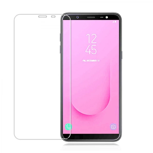 Nettech Samsung Galaxy J800 J8 Uyumlu Ön Koruma Cam Ekran Koruyucu NT-26303 ürün görseli 1
