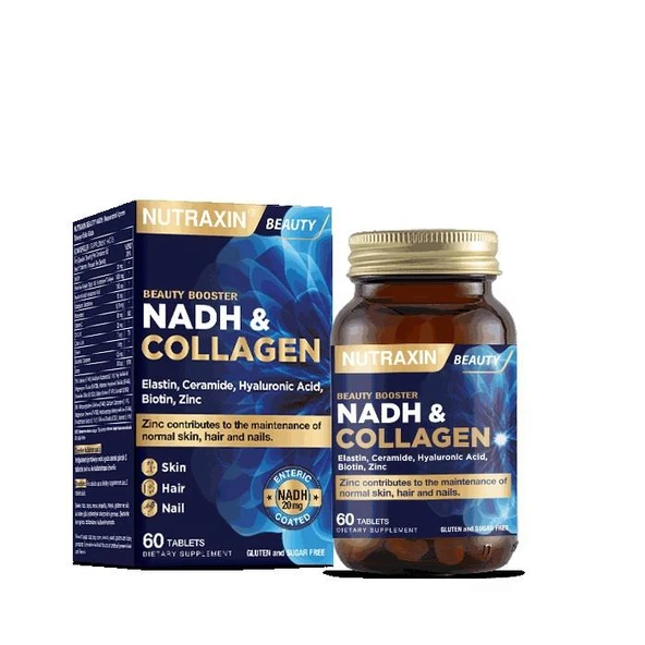 Nutraxin NADH COLLAGEN 60 Tablet ürün görseli 1
