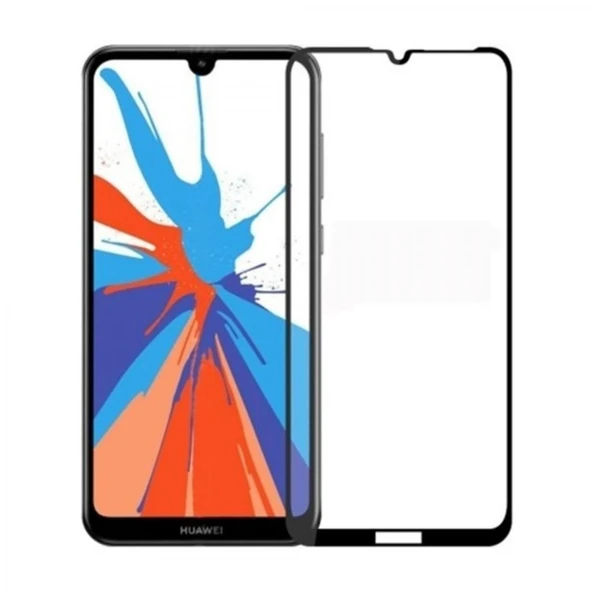 Nettech Huawei Y7 2019 Uyumlu 5D Glas Full Cam Koruyucu VR-14878 ürün görseli 1