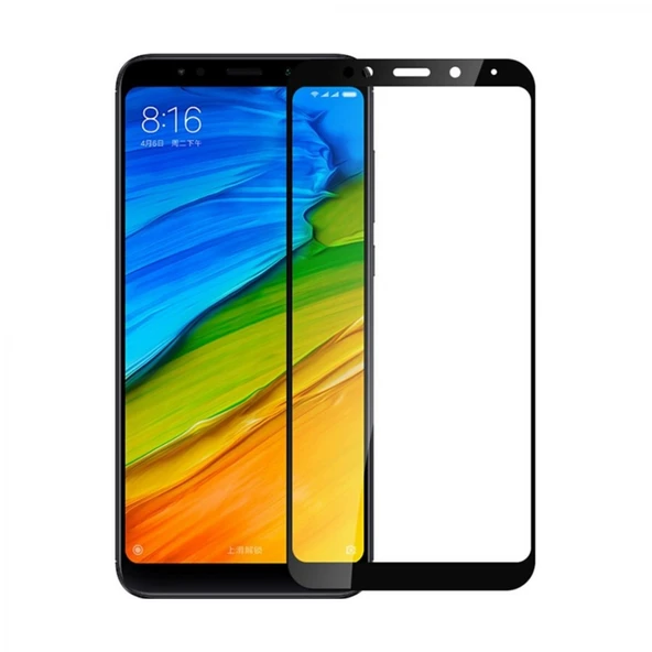 Nettech Xiaomi Redmi 5 Uyumlu 5D Glas Full Cam Koruyucu VR-14857 ürün görseli 1