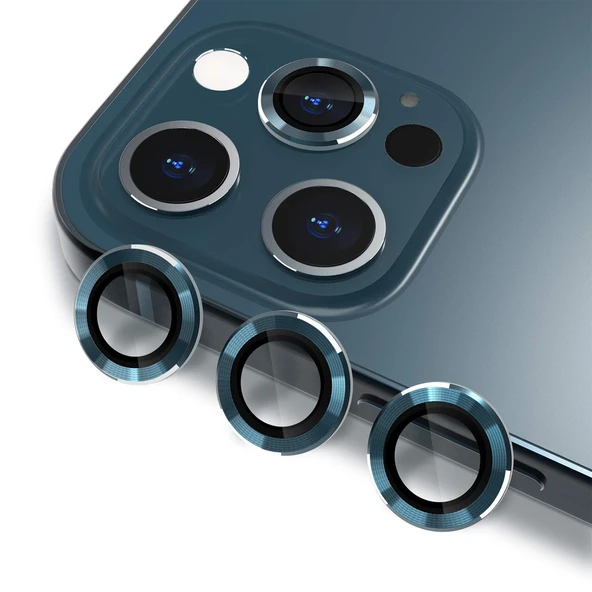 Nettech Apple iPhone 11 Pro Uyumlu Damla Model 3in Kamera Cam Koruyucu NT-89796 ürün görseli 1