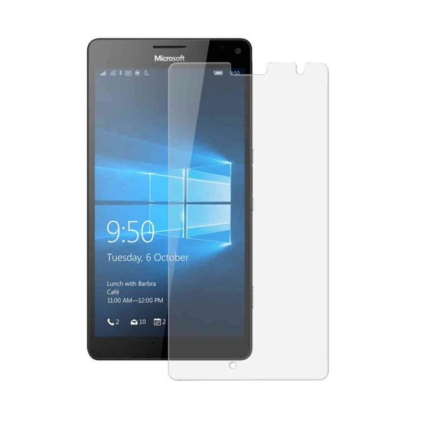 Nettech Microsoft Lumia 950 XL Uyumlu Ön Koruma Cam Ekran Koruyucu NT-18330 ürün görseli 1