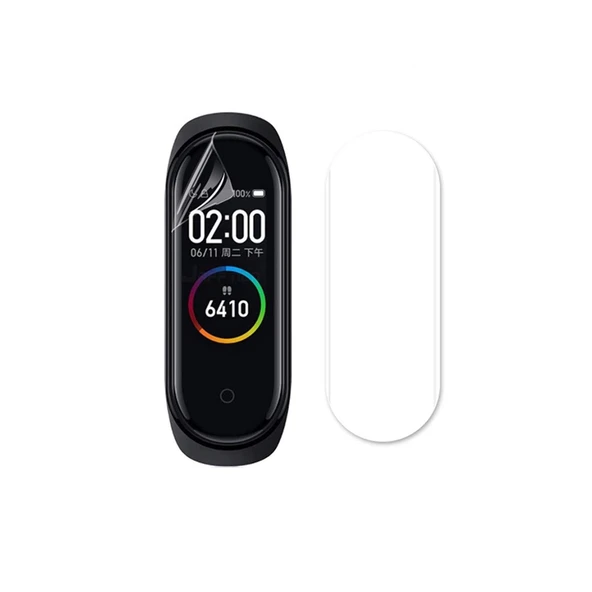 Nettech Xiaomi Mi Band 4 Uyumlu Ön Koruma Full Glue Nano Ekran Koruyucu NT-82601 ürün görseli 1